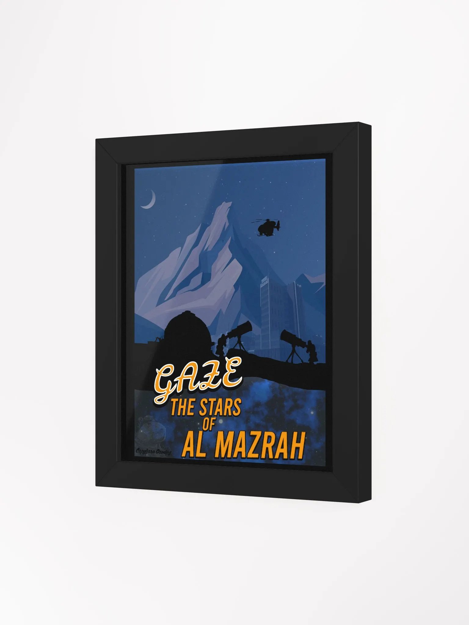 Capybara Al Mazrah - Map Collection Print product image (3)