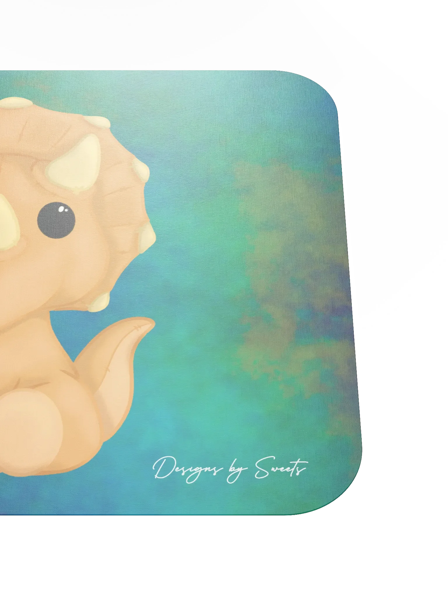 Cozy Triceratops Plushie Mouse Pad product image (5)