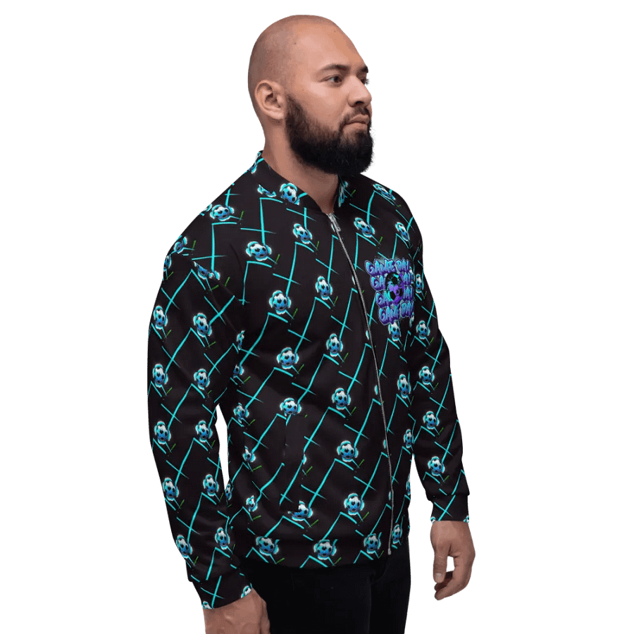 Game Day Soccer European Football All Over Print Bomber Jacket product image (7)