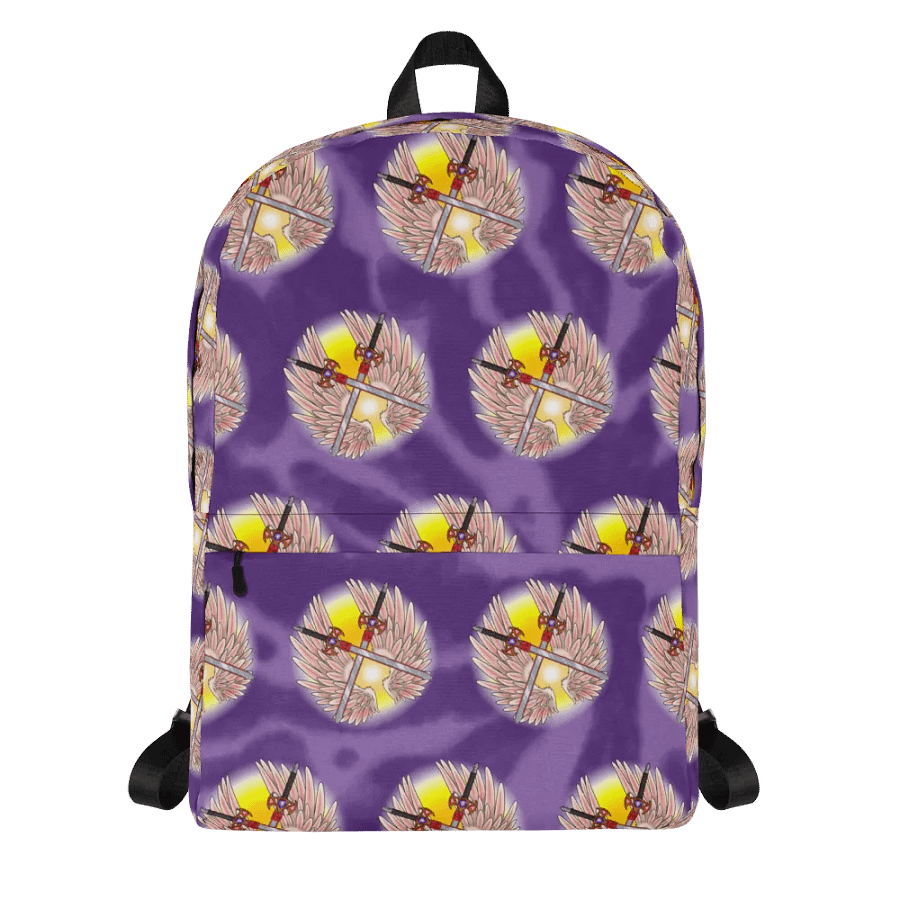 DreamWarrior Logo Pattern Backpack product image (1)