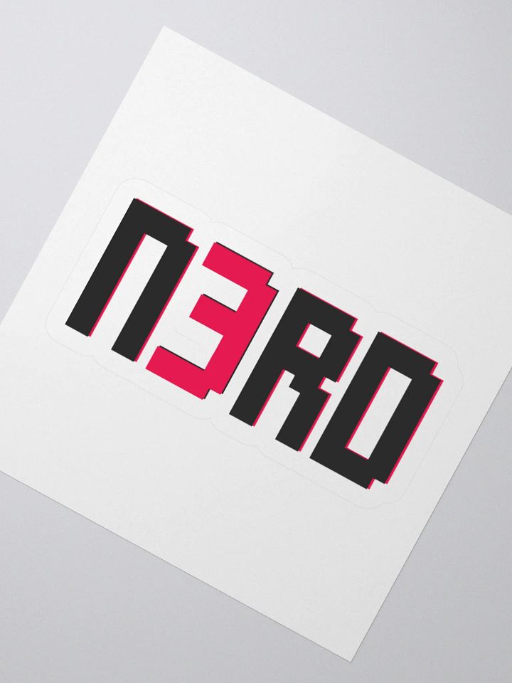 Nerd Sticker product image (4)