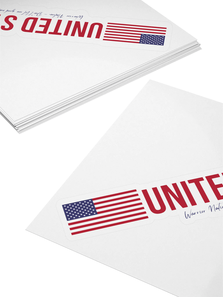 Patriotic Pride Kiss Cut Stickers product image (4)