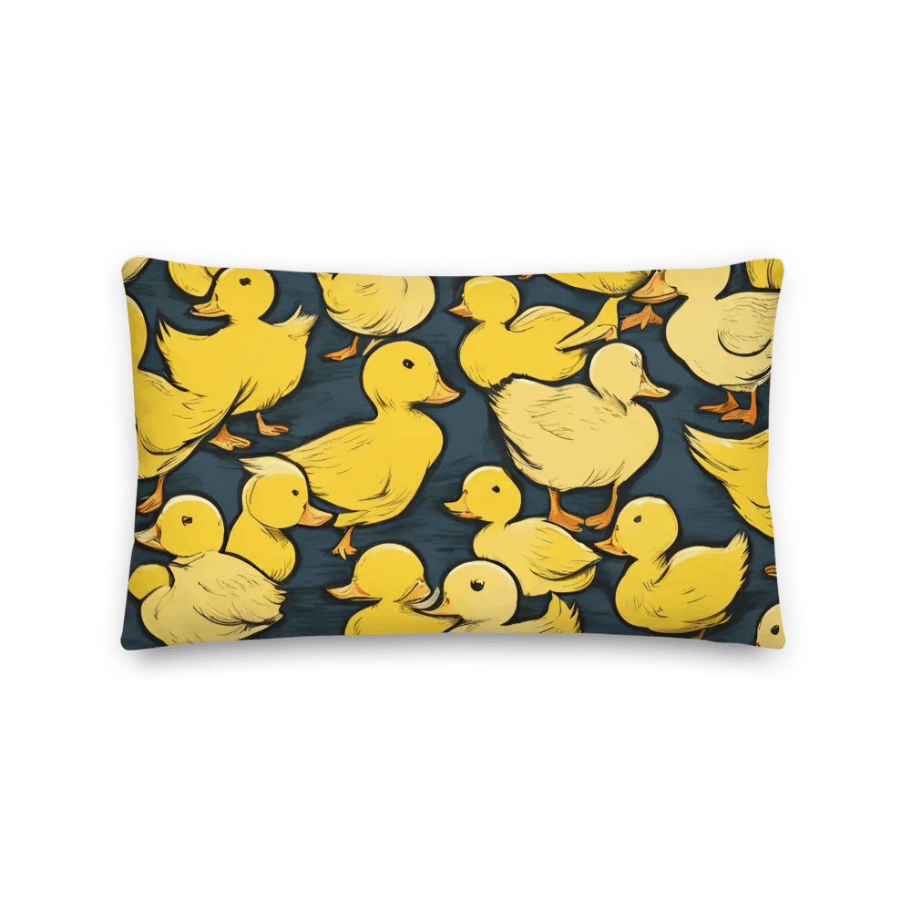 Quirky Duckling Delight Pillow product image (2)