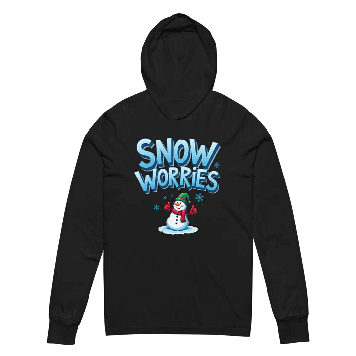 Snow Worries Thumbs-Up Hoodie product image (2)