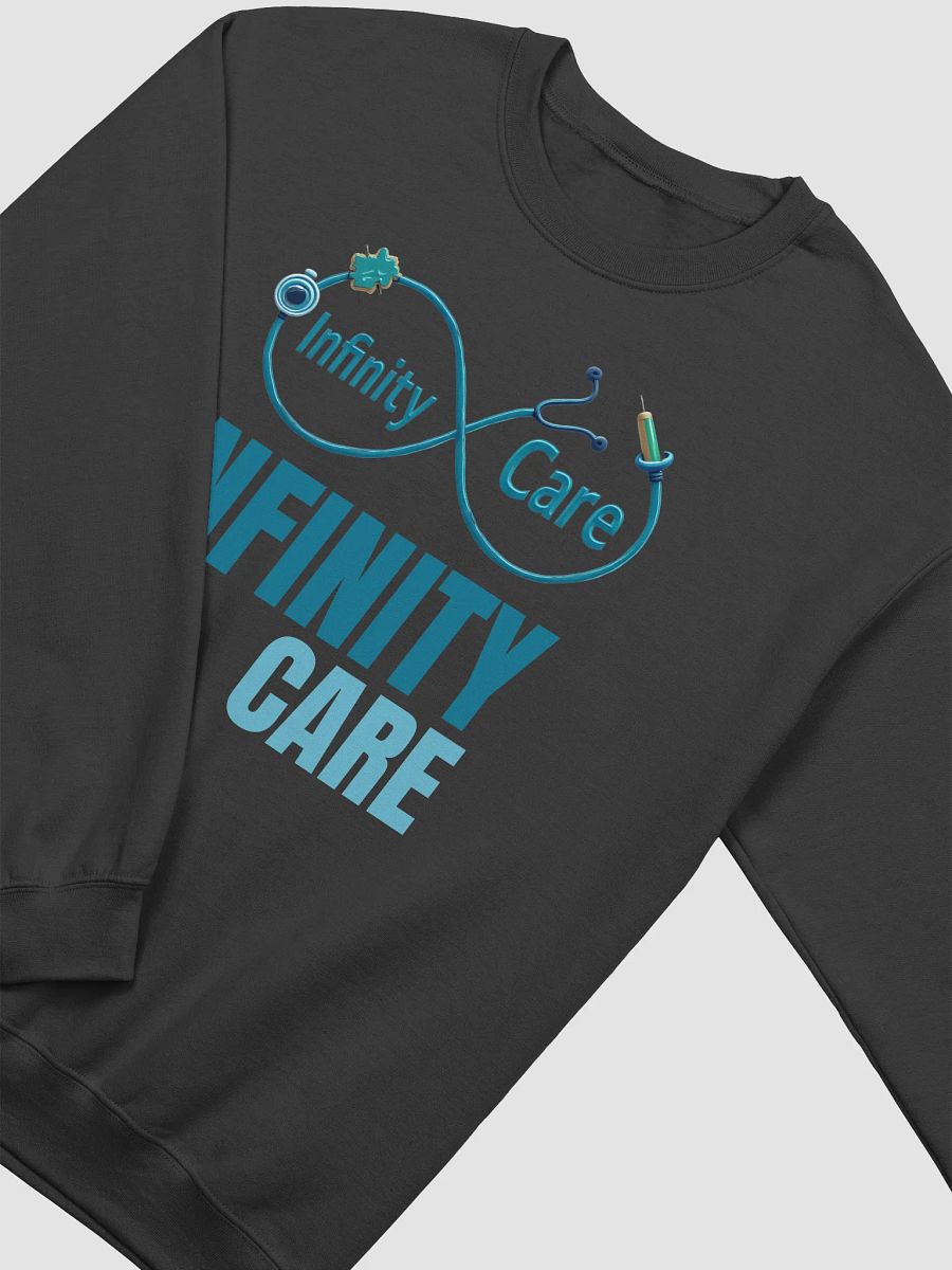 Infinity Care Stethoscope Logo Crewneck product image (25)