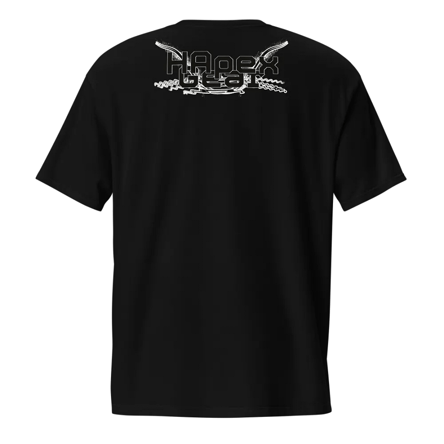 Unisex Garment-Dyed Pocket T-Shirt - Black HApex Gear Black Logo product image (1)