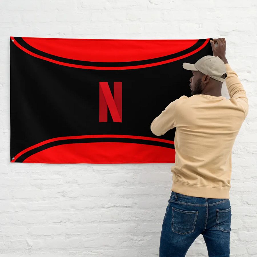 Netflix and Chill Flag product image (11)