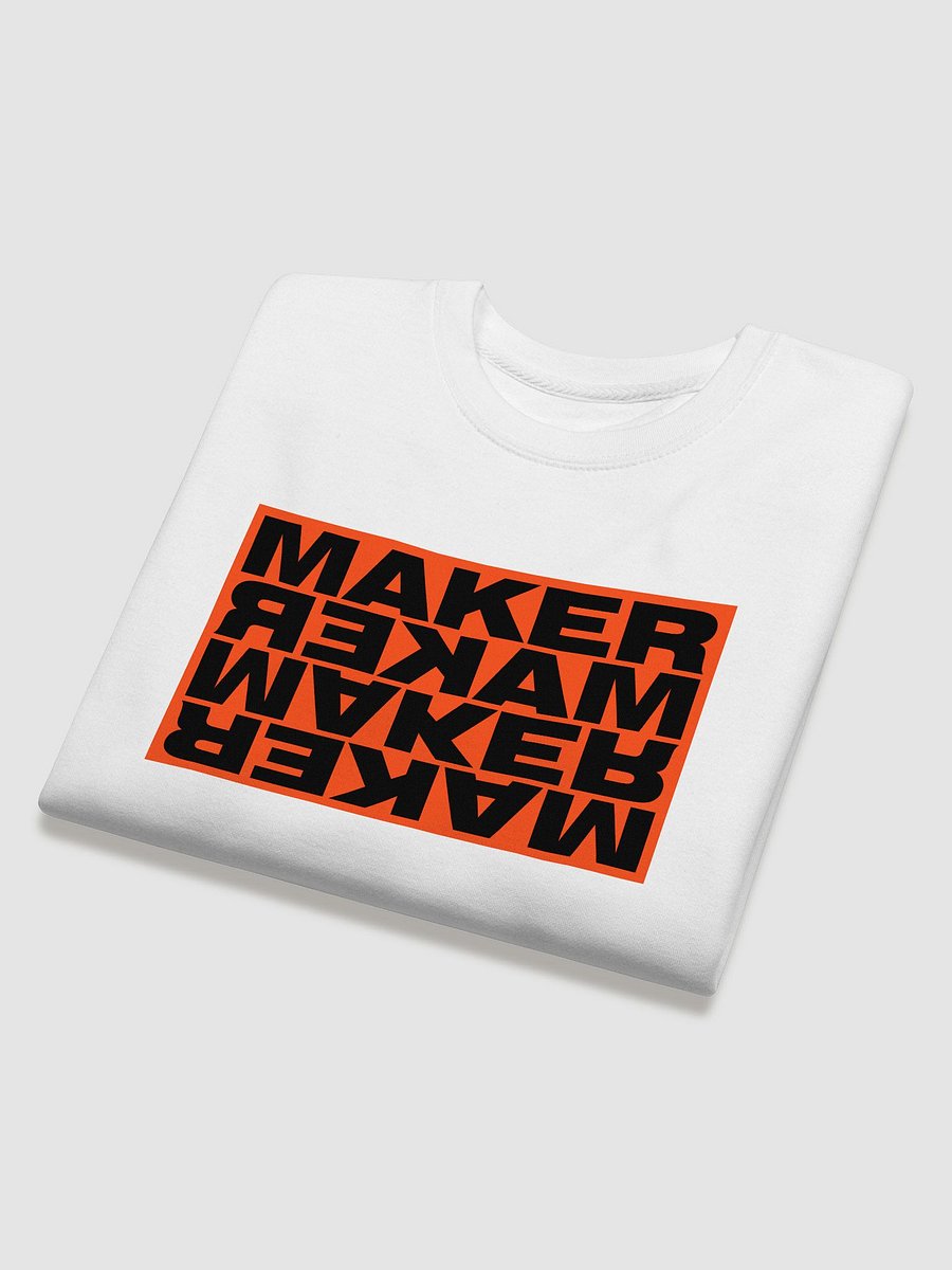 "MAKER" Cotton Heritage Premium Sweatshirt product image (4)