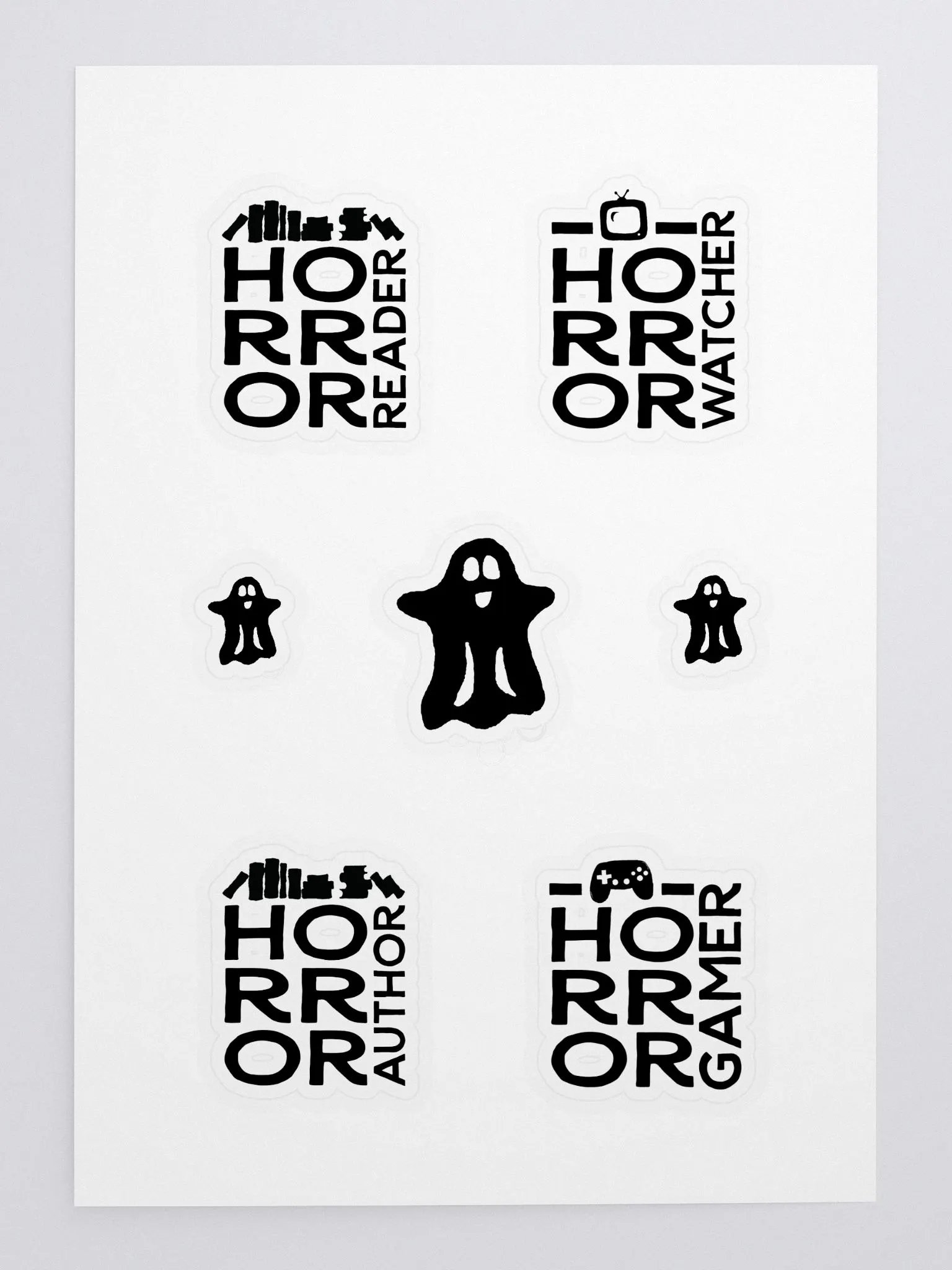 Horror Lover Sticker Sheet product image (3)