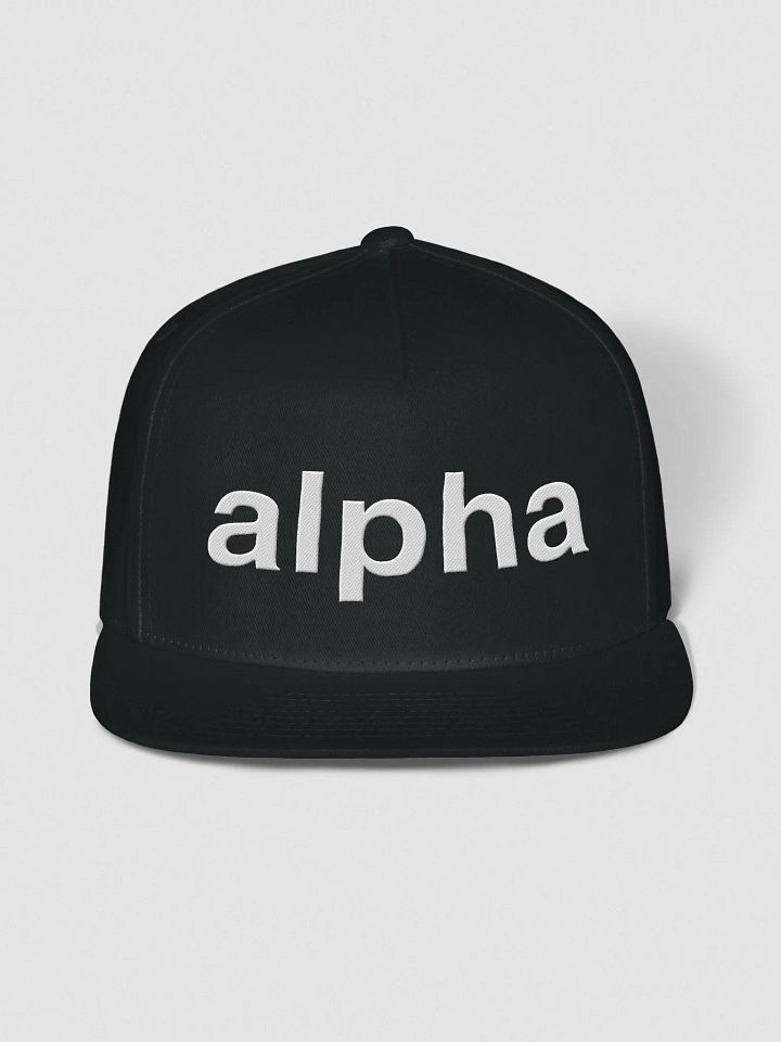 Alpha Cap (black) product image (1)