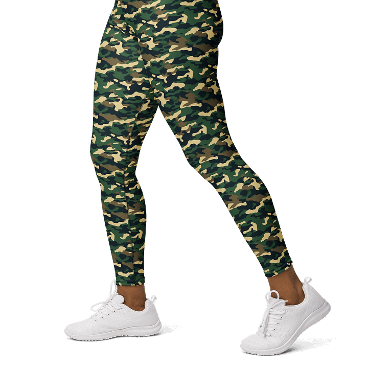 Forest Camo Women’s Leggings product image (1)