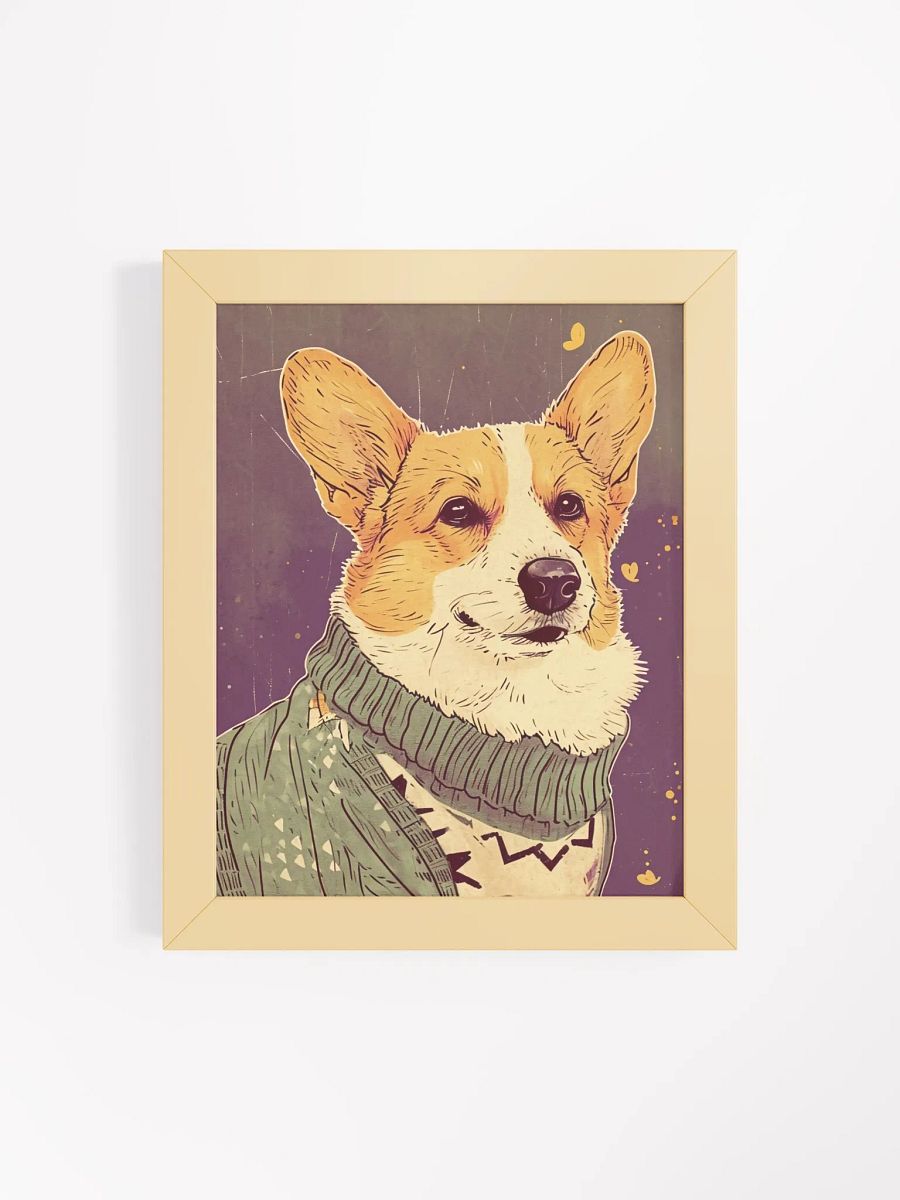 Corgi Chic Framed Poster product image (8)