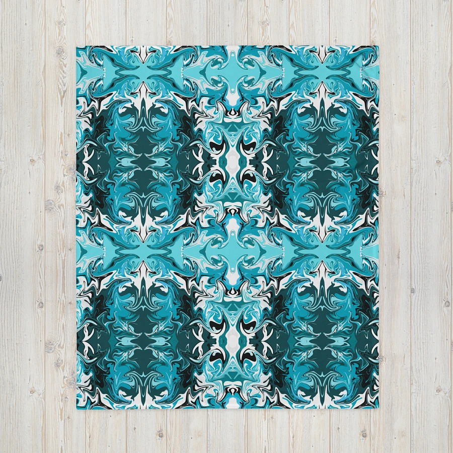 Blue Swirl Blanket product image (6)