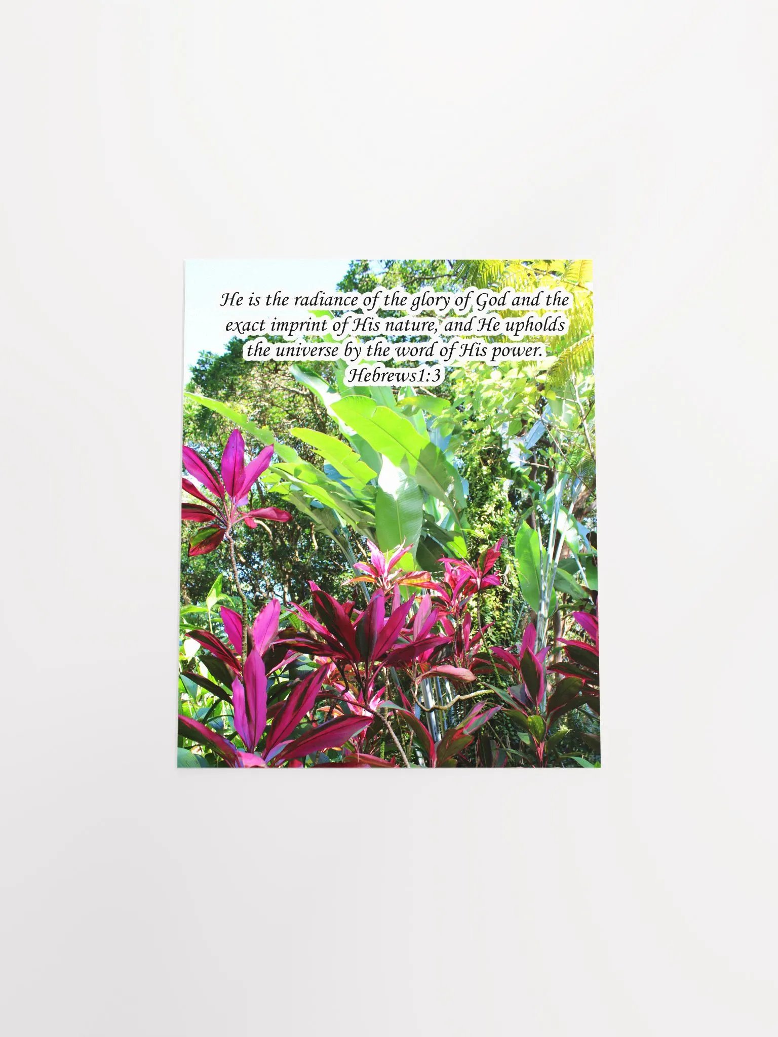 The glory of God - Print product image (4)