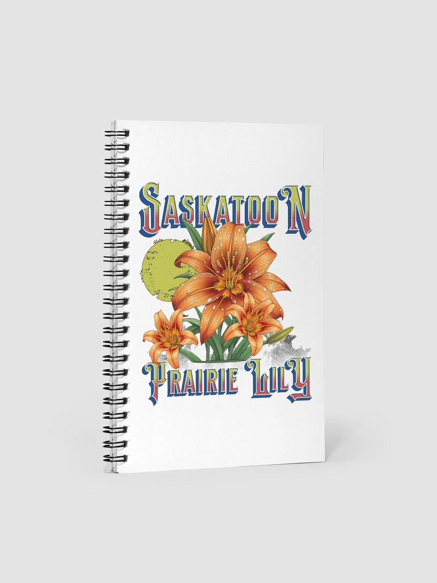 Saskatoon Prairie Lily Dreams Spiral Notebook product image (1)