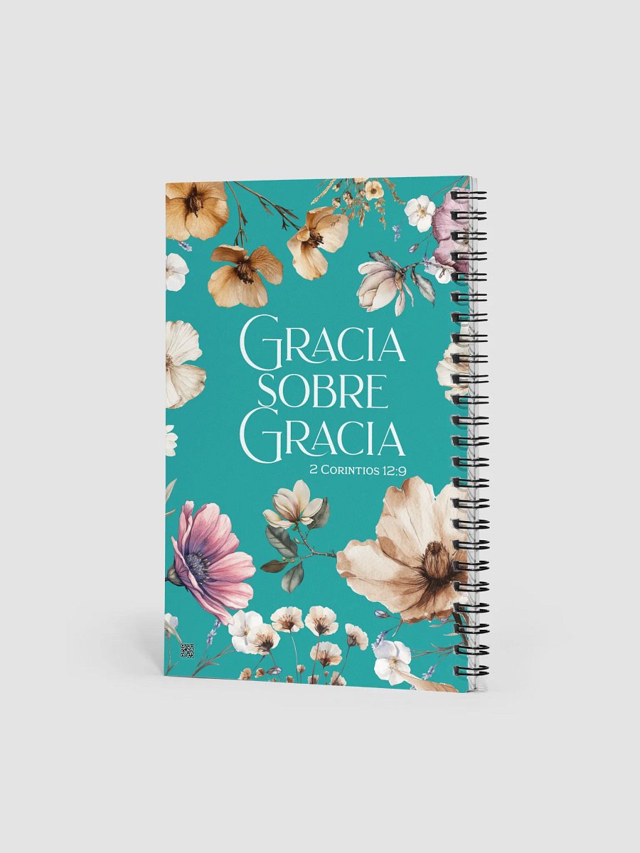 Gracia Sobre Gracia Spiral Notebook product image (2)
