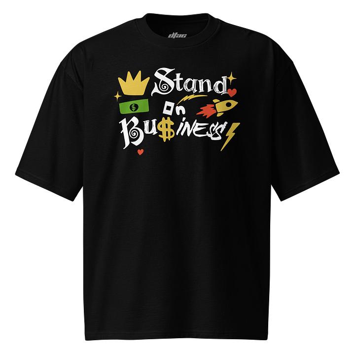 Stand on Business Oversized Tee product image (1)