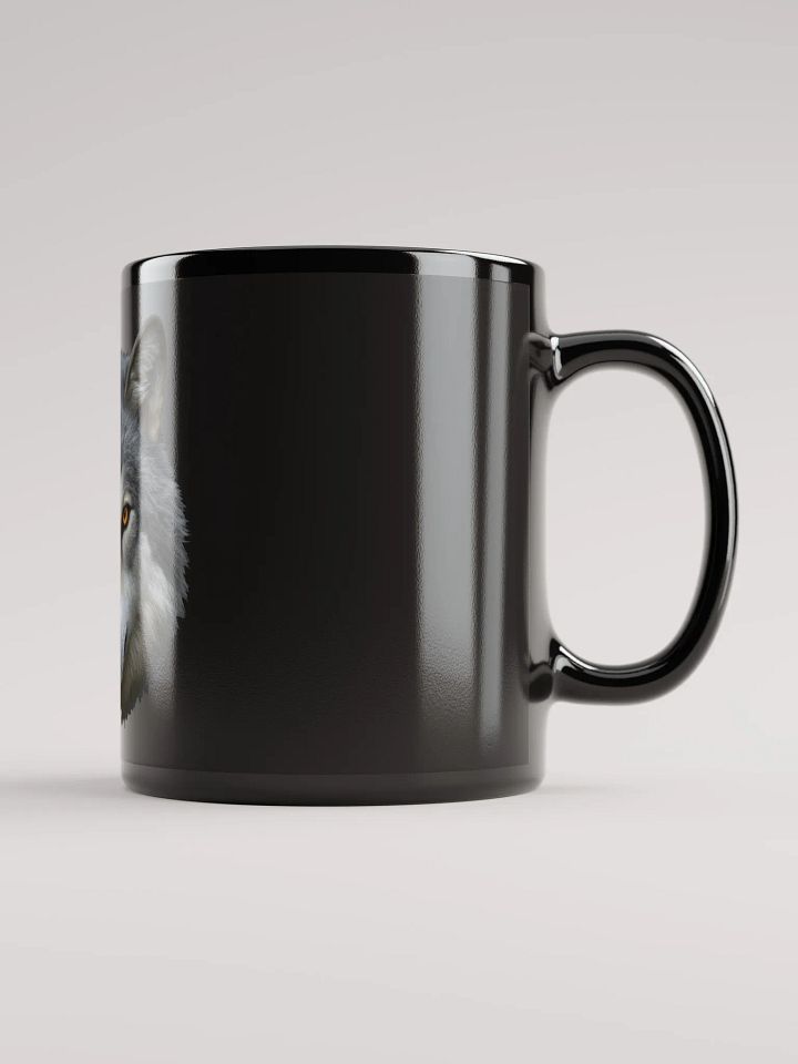 beautiful cup with wolf figure product image (2)