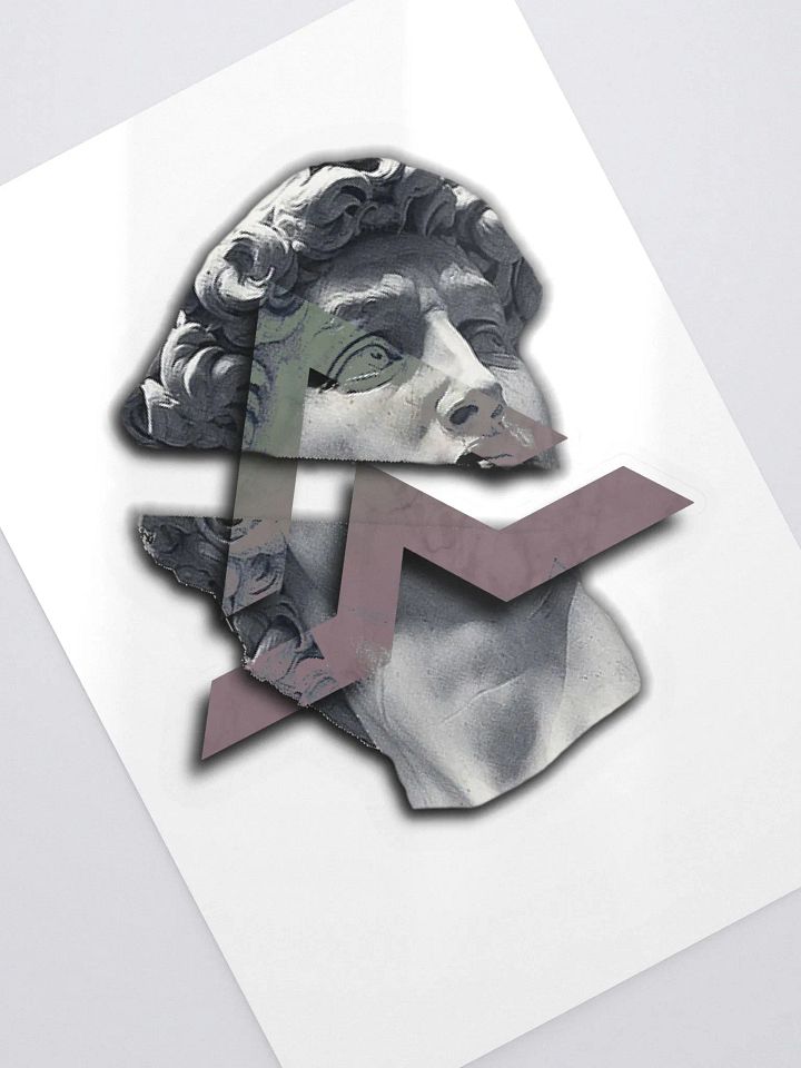 Azoh's Greek Head Sticker product image (2)