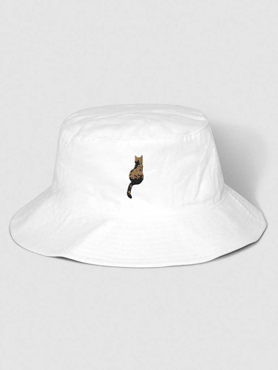 Cat Scoliosis Colored Threads Bucket Hat product image (1)
