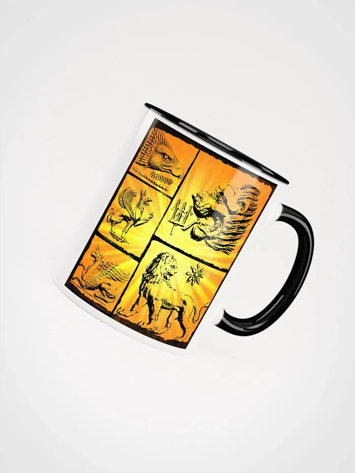 Gold Guarding Lion & Griffins Greek Mythology Art 3rd Century BC, Coffee & Tea Mug product image (6)
