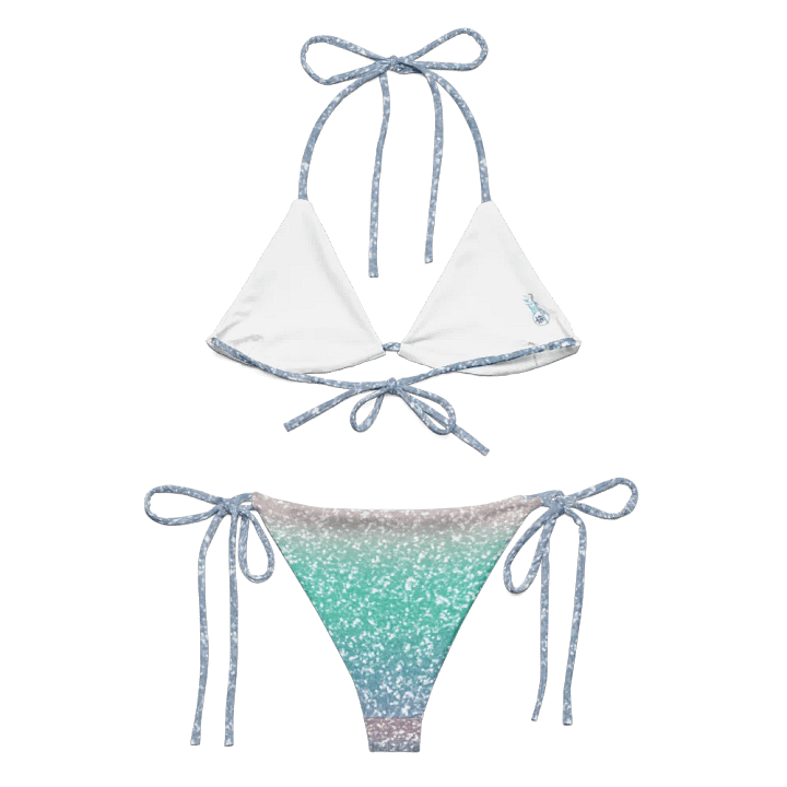 Glitter Unicorn Texture Design String Bikini (5) product image (2)