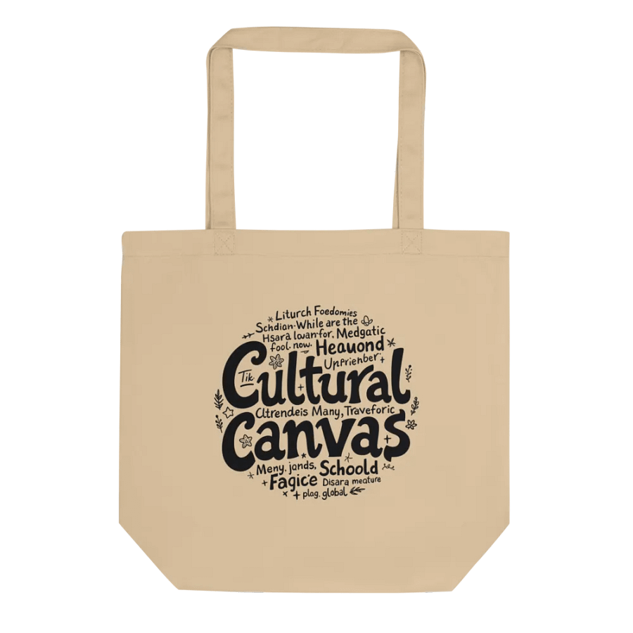 Cultural Canvas Tote Bag product image (2)