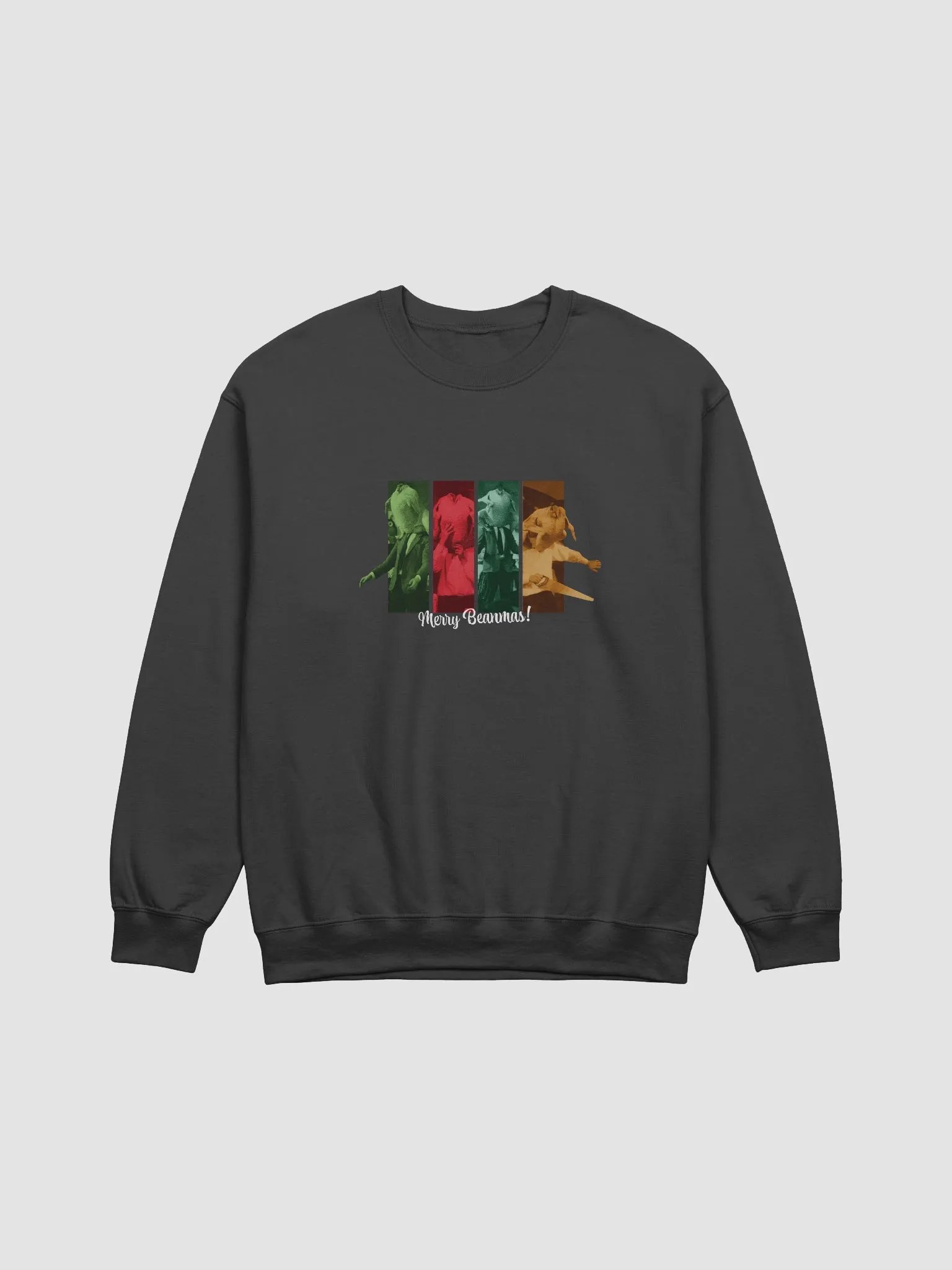 Merry Beanmas Xmas sweatshirt product image (2)