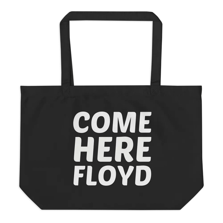 comeherefloyd BIG LOGO Cotton Tote Bag product image (1)