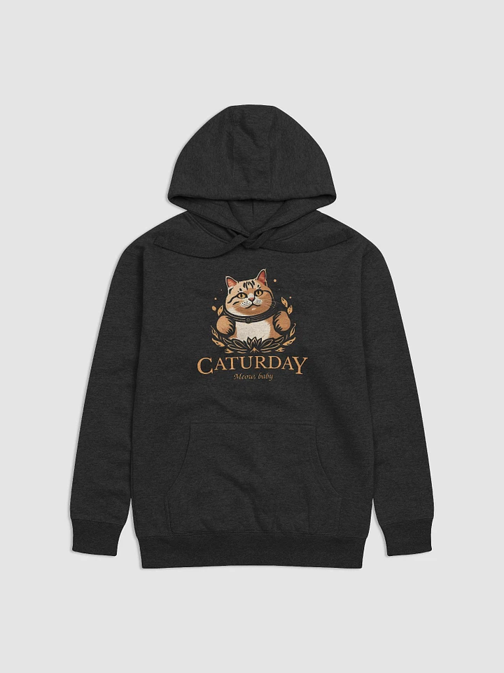 Caturday Hoodie - Big Orange Kitty - Stable Diffusion product image (1)