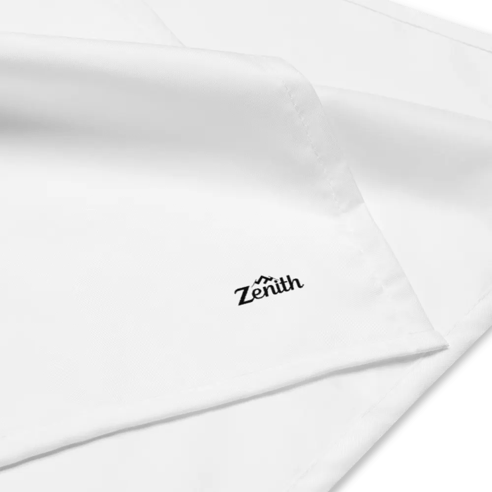 Zenith Eco-Friendly White Bandana - UPF50+ Protection & Stylish Design product image (5)