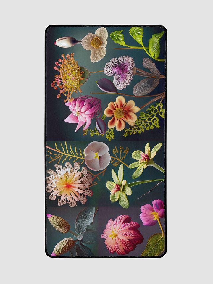 Bring a Touch of Spring to Your Workspace with this Vibrant Floral Mousepad product image (2)