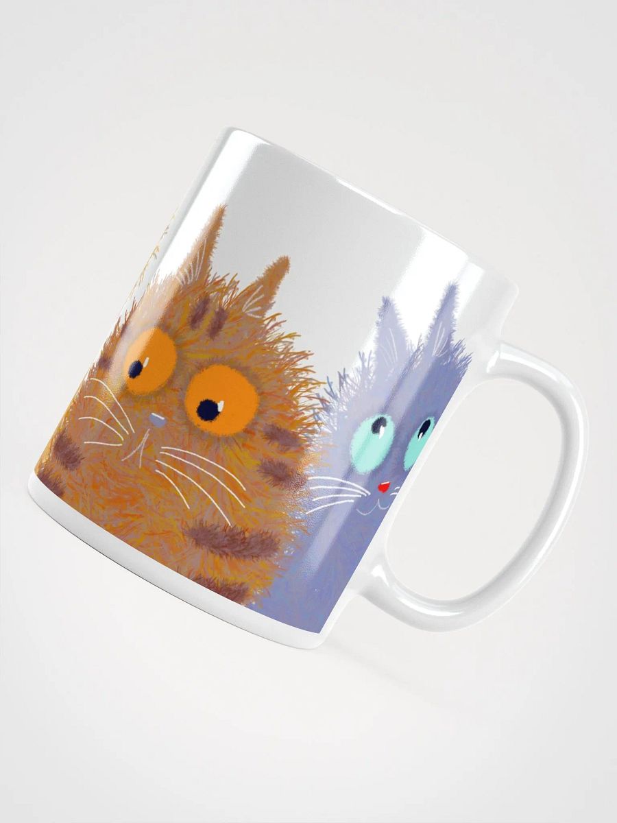 Funny Cat Crew – Hilarious Hand-Drawn Cat Mug product image (10)