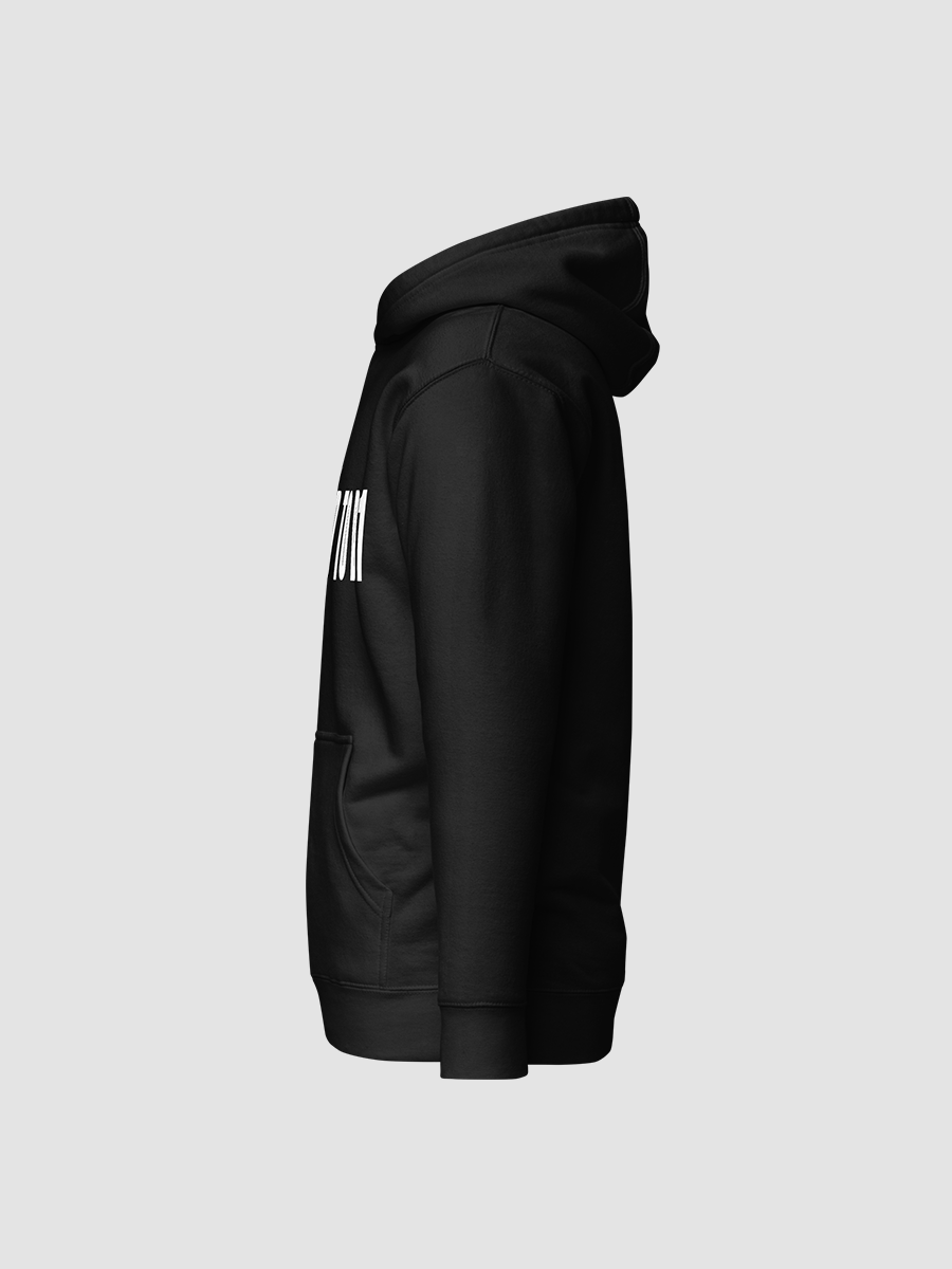 Troy Hornbeck - ROAD TO D1 - Black Hoodie with WHITE product image (5)
