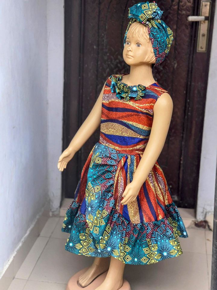 Kids wrap gown style product image (2)