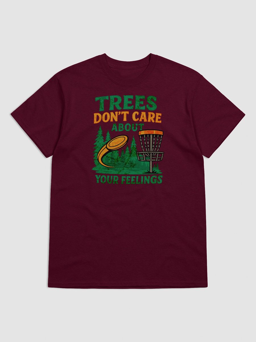 Trees Don’t Care Tee – Disc Golf Truth Bomb product image (5)
