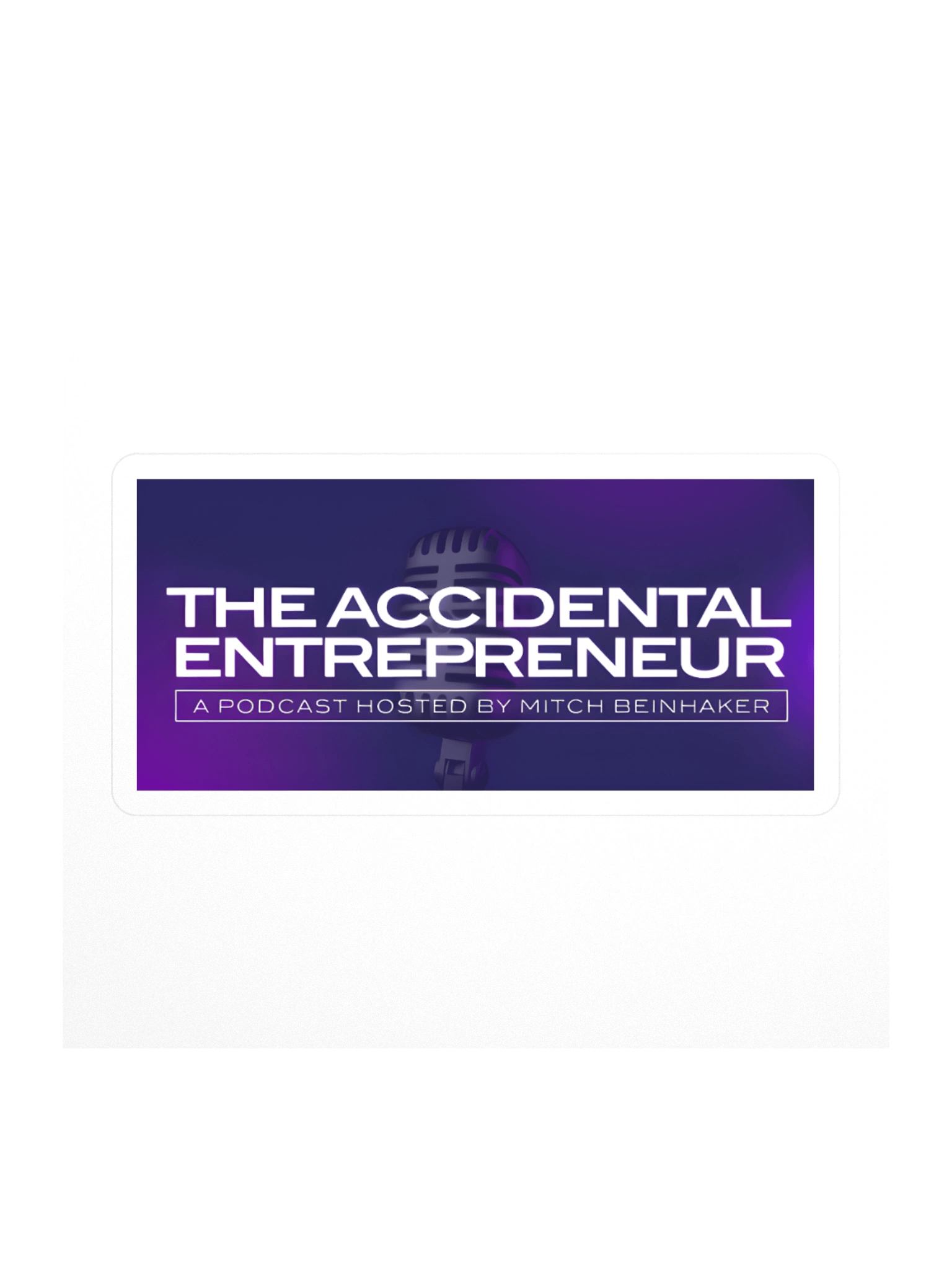 Podcast Promo Sticker product image (1)