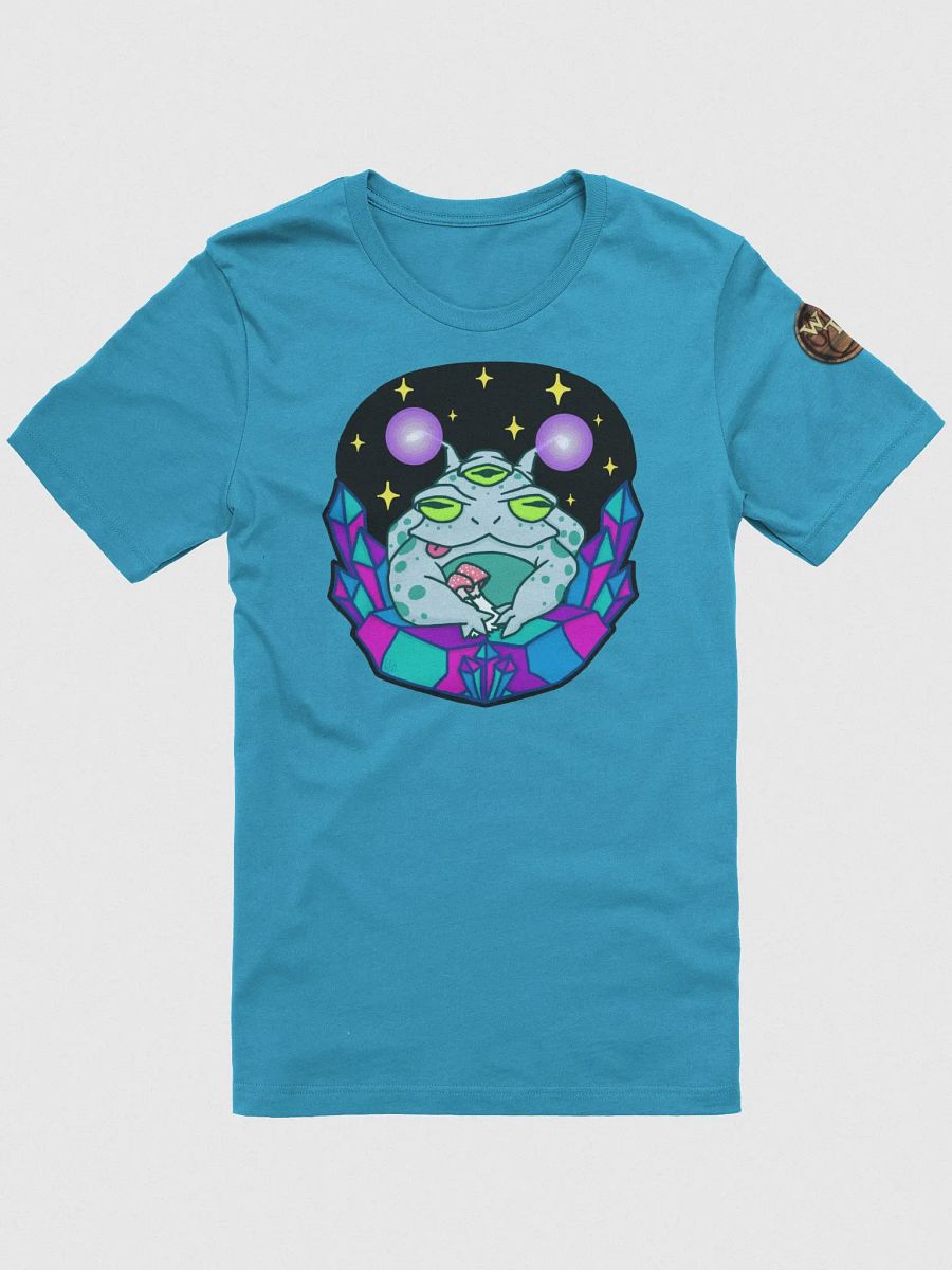 Light Blue Alien Frog T-Shirt product image (2)