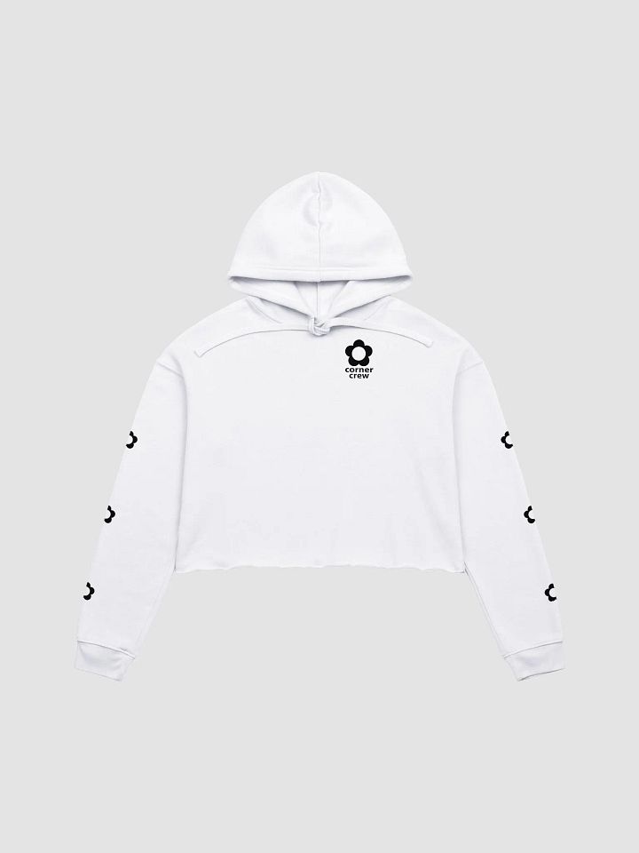 corner crew crop hoodie inverted product image (1)