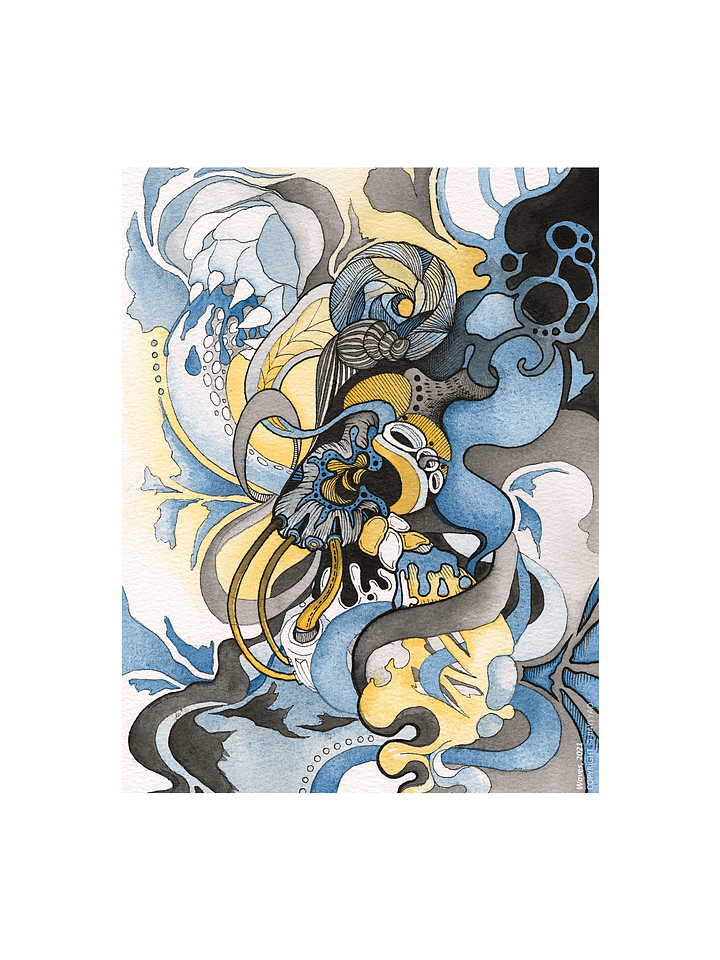 Waves - Original Art Print product image (1)