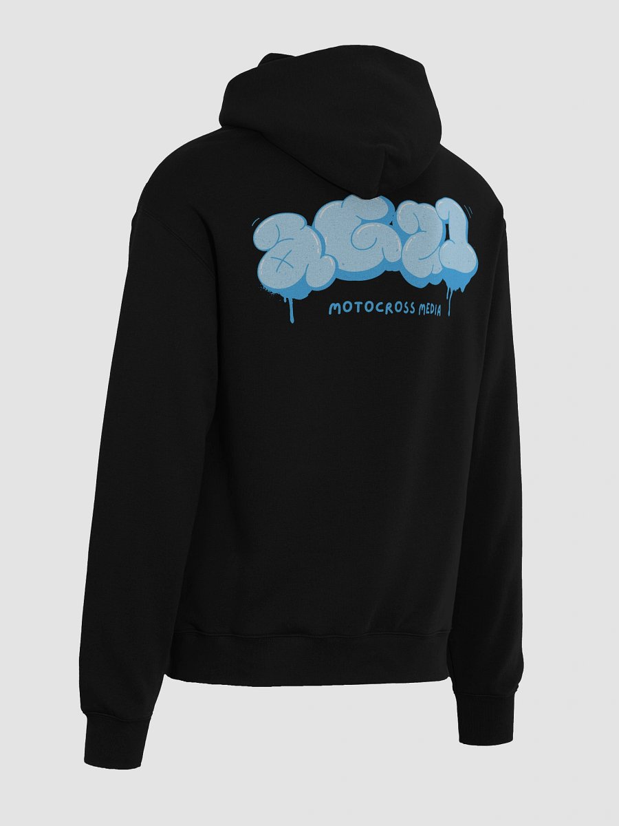 Graffiti Hoodie - Blue product image (4)