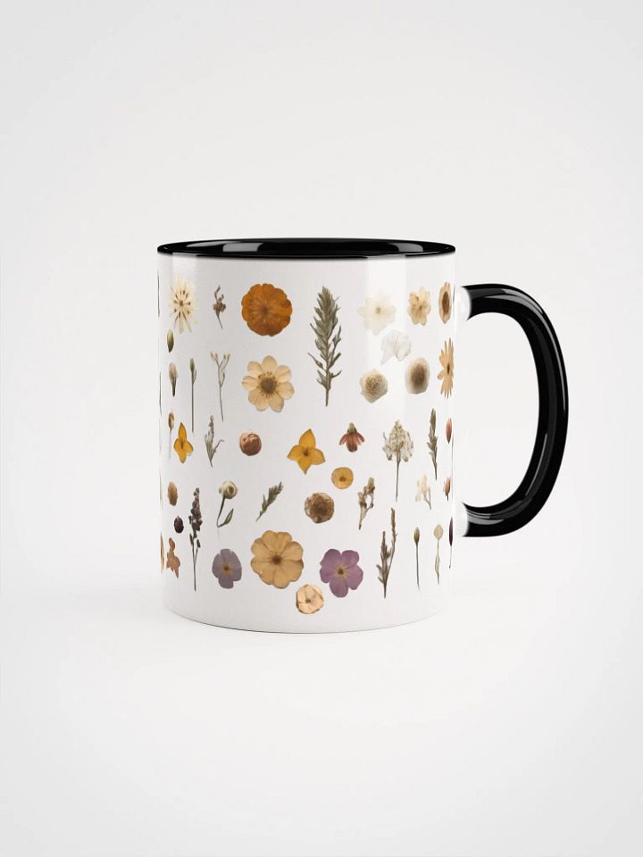 Pressed Flowers Coloured Mug product image (1)