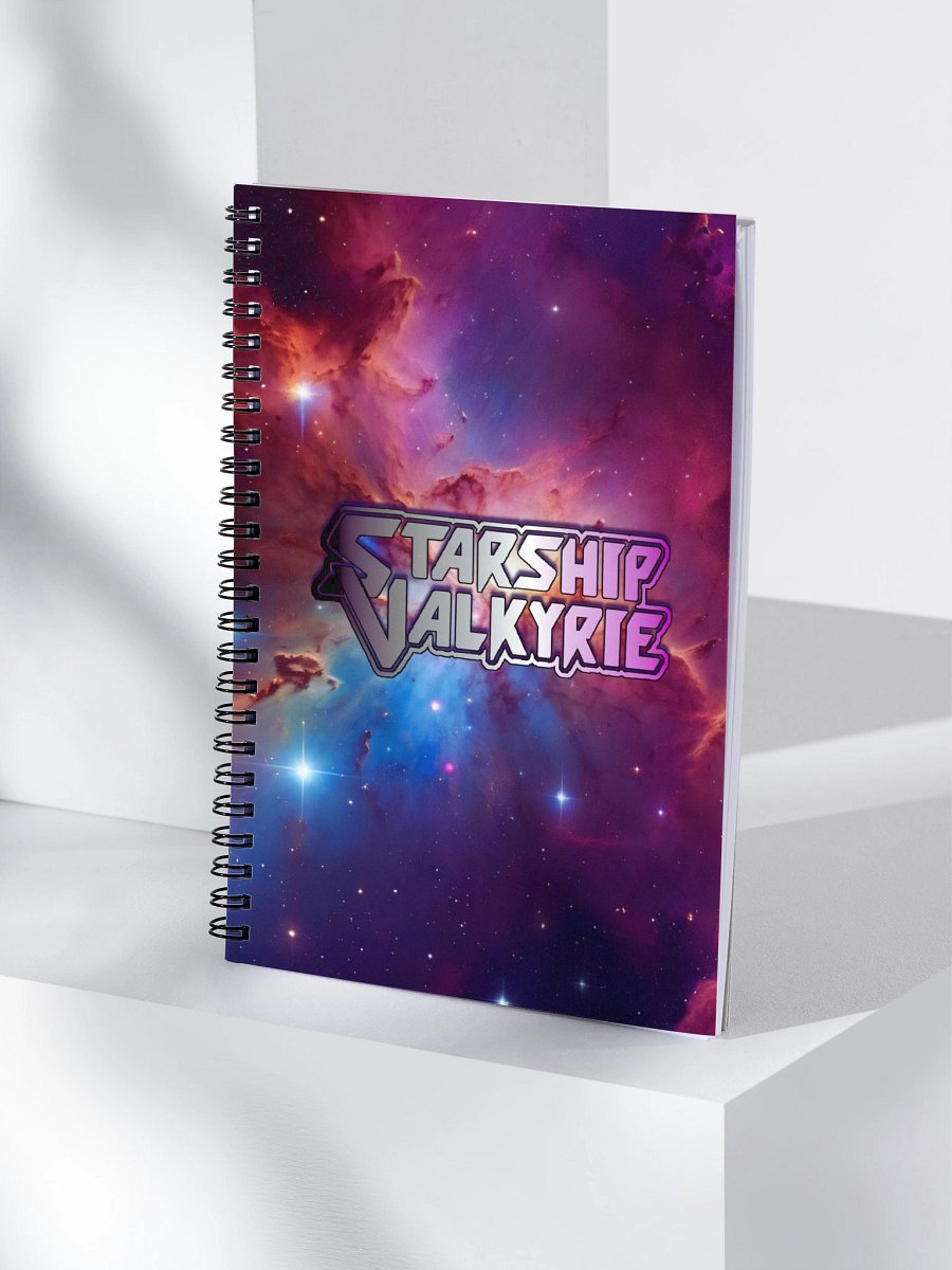 Starship Valkyrie Ace Pride SSV Logo Nebula Notebook product image (4)