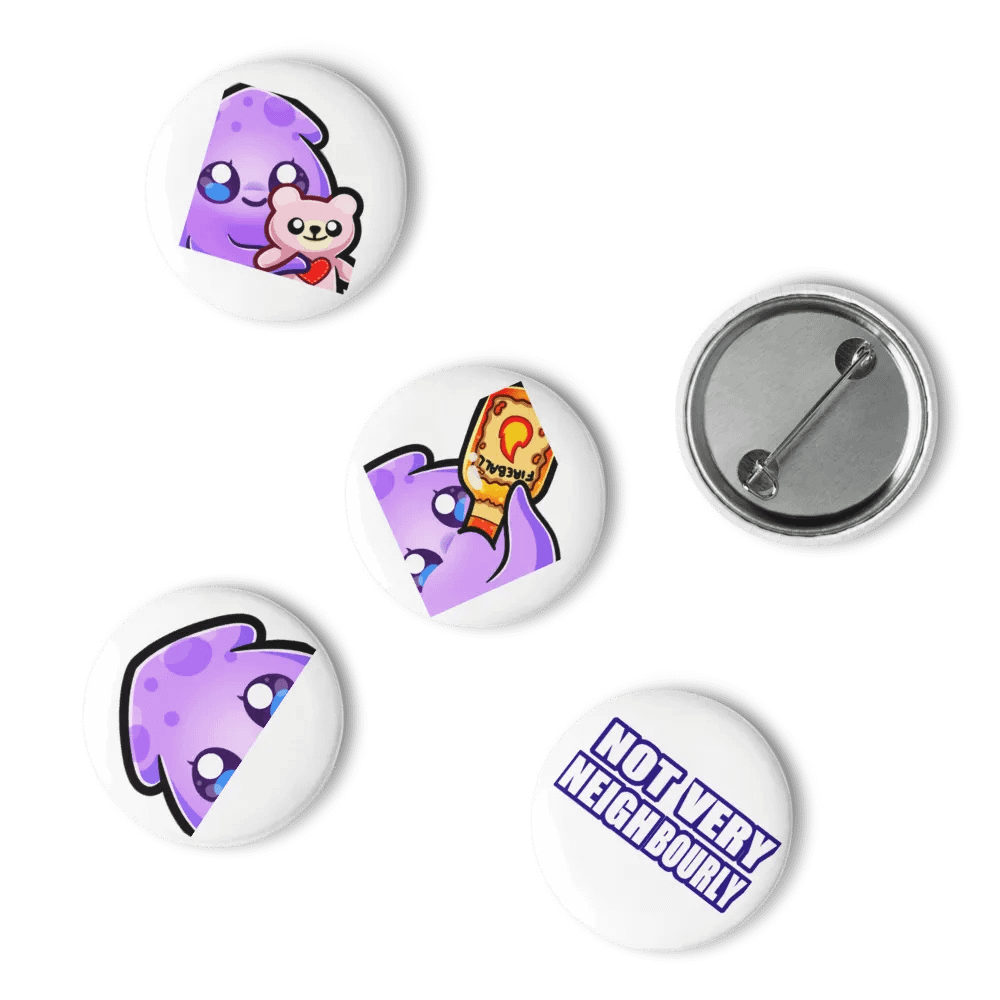 Squid Emote Pin Set [3] product image (6)