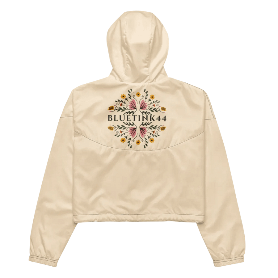 BlueTink44 Vintage Floral Bliss Women's Windbreaker product image (5)