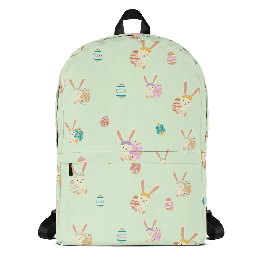 Easter Bunny Eggs All Over Print Bonanza Backpack product image (1)