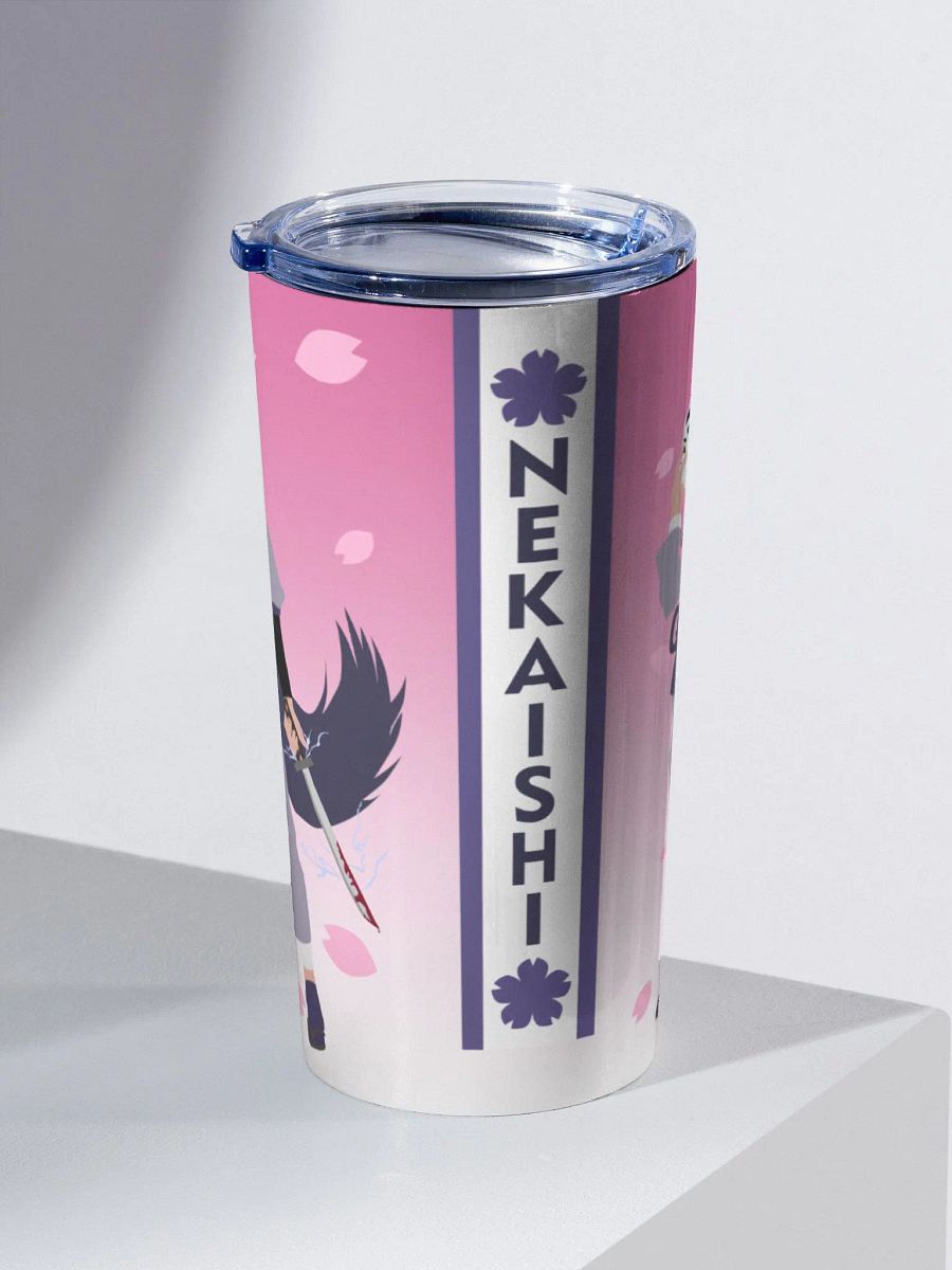20oz Stainless Steel Tumbler - LowPro | Light Mode | Pink Fade product image (3)