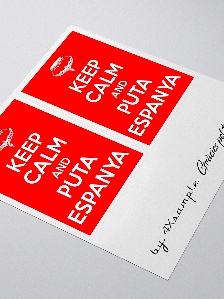 Keep calm i Puta espanya - Adhesius product image (3)