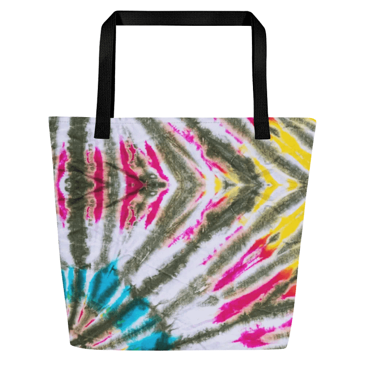 Cosmic Burst Spiral All-Over Tote Bag product image (1)