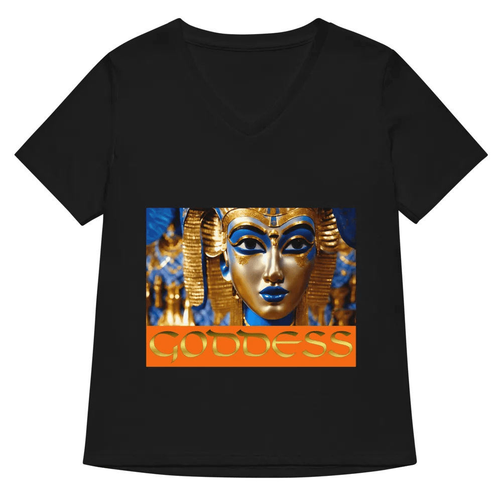 Deekstar Gold Goddess 2 V-Neck T-Shirt product image (6)